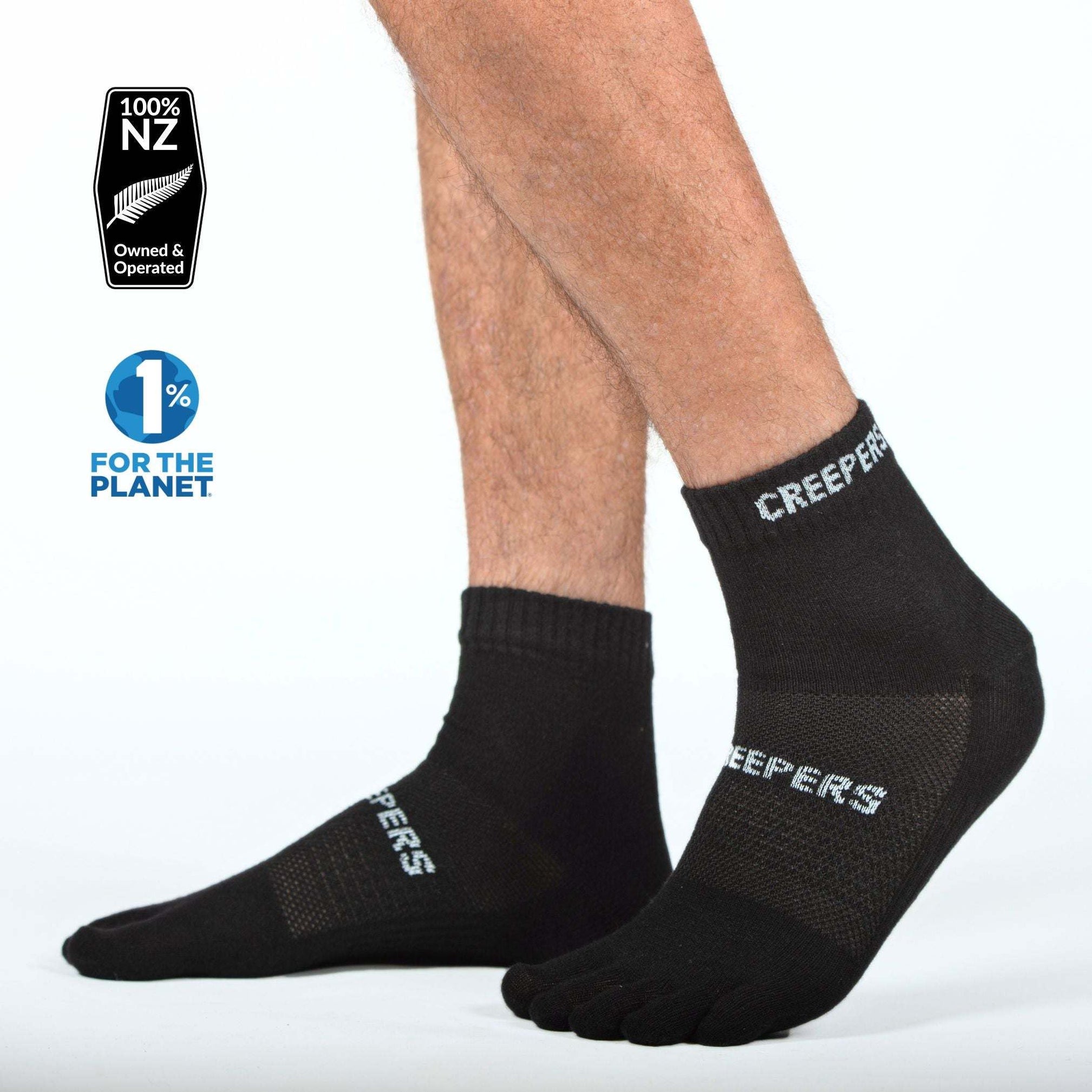 Creepers Performance Merino Toe Socks